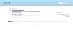 Desktop Screenshot of ck.org